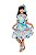 Vestido Infantil Menina Neon - Imagem 3