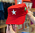 Cap Vermelho Estrela - Imagem 1