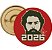Botton Lula Metalúrgico 2026 - Imagem 1
