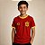 Camiseta Seleção Brasileira Vermelha Infantil - Imagem 1