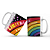 Caneca Arco Íris Liberdade - Imagem 1
