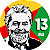 Botton Lula Rock 13 - Imagem 1