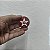 Botton Lula Estrela 13 Vermelho - 3,5 cm diâmetro - Imagem 2
