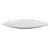 Travessa Peixe Melamina Premium Branca 39 x 17cm Servir Mesa Posta Evento Restaurante - Imagem 5