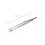 Pinça Culinaria Aço Inox Chef Profissional 30cm Empratamento Bar Drinks Servir - Imagem 4