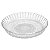Fruteira Centro de Mesa Vidro Transparente 30X5cm Saladeira Servir Decoracao - Imagem 2