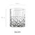 Jogo 12 Copo Whisky Vidro Transparente 332ml Drink Diamond Premium Bartender Servir - Imagem 4