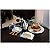 Bandeja Tabua com Cortador para Queijo em Marmore Aço Inox Mesa Posta Premium Cozinha Completa - Imagem 3