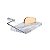 Bandeja Tabua com Cortador para Queijo em Marmore Aço Inox Mesa Posta Premium Cozinha Completa - Imagem 2