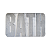 Tapete Banheiro Flanela Bath Soft Poliester Cinza 75 x 45cm Antiderrapante Alta Absorção Premium - Imagem 1