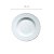 Jogo 8 Prato Fundo Porcelana Branco 25cm Risoto Massa Restaurante Mesa Posta Servir - Imagem 3