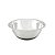Tigela Bowl 20cm Aço Inox Base Silicone Multiuso Preparacao Cozinha Profissional - Imagem 1