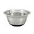 Tigela Bowl 22x11cm Aço Inox Base Silicone Multiuso Preparacao Cozinha Profissional - Imagem 1