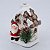 Casinha Papai Noel Iluminada Enfeite Decoracao Natal Ceramica 9 x 11,5cm Premium - Imagem 3