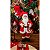 Papai Noel Tradicional 30cm Saco Presentes Lanterna Enfeite Natal Decoração Natalina Premium - Imagem 4