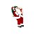 Boneco Papai Noel Sentado 30 cm Vermelho Tradicional Enfeite Natalino Premium Decoração Natal - Imagem 2