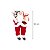 Boneco Papai Noel Sentado 30 cm Vermelho Tradicional Enfeite Natalino Premium Decoração Natal - Imagem 4