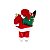 Boneco Papai Noel 40 cm Vermelho Saco Enfeite Natalino Premium Decoração Natal - Imagem 3