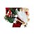 Boneco Papai Noel 40 cm Vermelho Tradicional Enfeite Natalino Premium Decoração Natal - Imagem 4