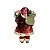 Boneco Papai Noel 40 cm Vermelho Esqui Enfeite Natalino Premium Decoração Natal - Imagem 3