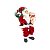 Boneco Papai Noel Sentado 40 cm Vermelho Tradicional Enfeite Natalino Premium Decoração Natal - Imagem 2