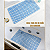 Tapete Banheiro Antiderrapante Ventosa TPE 72 x 35cm Premium Conforto Segurança - Imagem 4