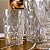 Jogo 6 Copos Diamond Agua Suco Drink Transparente 350ml Alto Vidro Resistente Mesa Posta - Imagem 4