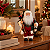 Boneco Papai Noel Casaco 30cm Enfeite Natalino Luxo Decoração Premium - Imagem 7