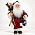 Boneco Papai Noel Casaco 30cm Enfeite Natalino Luxo Decoração Premium - Imagem 2