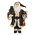 Papai Noel 58cm Casaco Jacquard Arvore Rena Lanterna Decoracao Natalina Premium Luxo - Imagem 1
