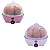 Cozedor Ovos Legumes Portátil Elétrico Vapor Desligamento Automatico Cozinha Premium - Imagem 1