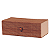 Porta Objetos Caixa Organizadora 24X14cm Bambu Retangular Decoracao Organizacao - Imagem 1