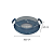 Suporte com Tampa Para Microondas 26cm BPA Free Alças Não Esquentam Fackelmann Azul Premium - Imagem 4