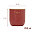 Conjunto 3 Porta Mantimento Aço Galvanizado Tampa Bambu Pao Açucar Café Vermelho Moderno Decorativo - Imagem 7