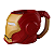 Caneca Infantil 3D Homem de Ferro 285ml Plastico Marvel Vingadores Copo Lembrancinha - Imagem 3