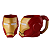 Caneca Infantil 3D Homem de Ferro 285ml Plastico Marvel Vingadores Copo Lembrancinha - Imagem 1