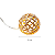 Cordao de Luz Led 10 Bolas Rattan 2 Metros À Pilha Warm Decoracao Natalina - Imagem 2