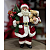 Papai Noel Tradicional Saco de Presentes Resina 27cm Decoracao Natal Premium Enfeite Natalino - Imagem 2