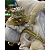 Papai Noel Boneco Enfeite de Natal 30cm Casaco Creme Ursinho Decoracao Natalina Premium - Imagem 3