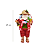 Papai Noel Boneco 27cm de Férias Turista Verão Resina Decoracao Natal Enfeite Natalino Premium - Imagem 5