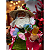 Papai Noel Boneco 27cm de Férias Turista Verão Resina Decoracao Natal Enfeite Natalino Premium - Imagem 4