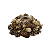 Candelabro Porta Vela Pinhas Dourado Enfeite Natal Decoração Natalina Premium - Imagem 2