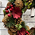 Guirlanda Decorada 40cm Pinhas Flores Berries Enfeite Porta Decoracao Natal Premium - Imagem 3