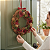 Guirlanda Decorada 40cm Pinhas Flores Berries Enfeite Porta Decoracao Natal Premium - Imagem 2