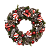 Guirlanda Decorada Bengala Doces Pinhas Enfeite Natal Porta Decoracao Natalina Premium - Imagem 1