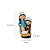 Sagrada Família Poliresina 7cm Presepio de Natal Imagem Decoracao Natalina Premium - Imagem 4