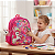 Mochila Infantil Escolar Desenho 3D Confortável Resistente 37x30cm - Imagem 7