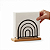Porta Guardanapo Metal e  Bambu 13x10cm Suporte Cozinha Mesa - Imagem 1