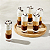 Jogo 6 Copo Shot Vidro 50ml Dose Vodka Tequila Elegante 10cm Verrines Valdivia Bar Drink - Imagem 8