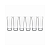 Jogo 6 Copo Shot Vidro 50ml Dose Vodka Tequila Elegante 10cm Verrines Valdivia Bar Drink - Imagem 4